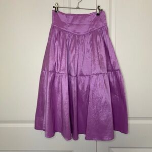 Boyko Viv Skirt in Lavender Size S Made in USA